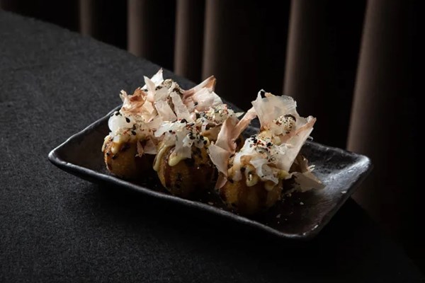 Arbroath smokie croquettes, katsoubushi