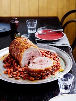 Ariccian-style roast pork belly (Porchetta alla Ariccia)