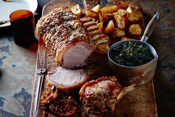 'Arista' Florentine-style roast pork rack