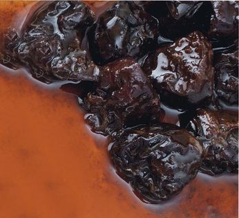 Armagnac-marinated prunes