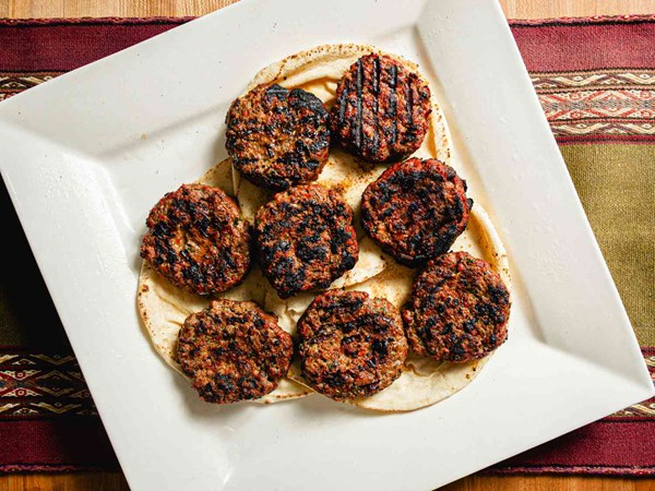 Armenian grilled meat patties (Losh kebabs)