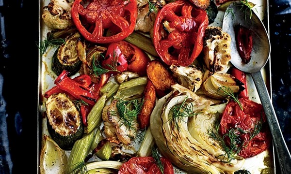 Armenian roast vegetables
