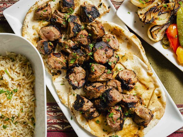 Armenian shish kebabs (Khorovats)