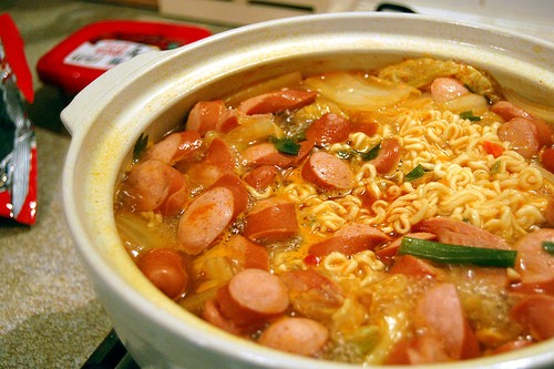 Army stew (Budae jjigae)
