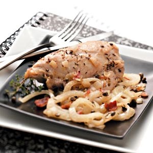 Aromatic fennel chicken