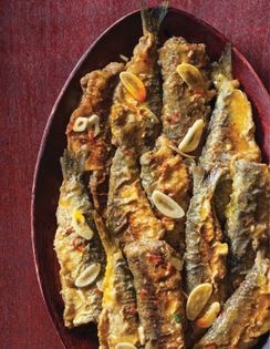Aromatic fish escabeche