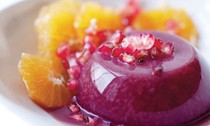 Aromatic pomegranate jelly