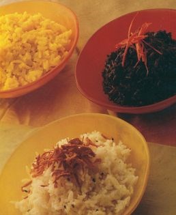Aromatic sticky black rice