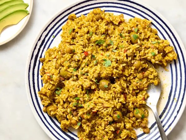 Arroz con gandules 