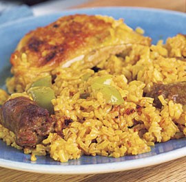 Arroz con pollo
