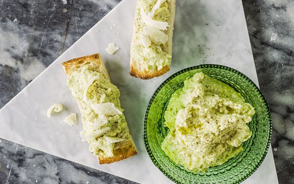 Artichoke and green olive tapenade