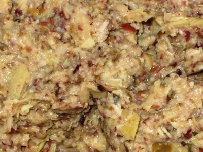 Artichoke and kalamata olive tapenade