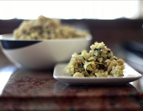 Artichoke and spinach quinoa