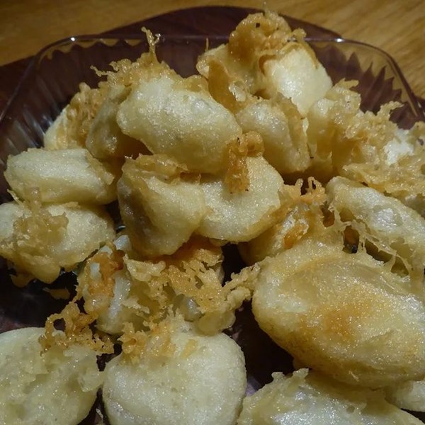 Artichoke fritters (Les beignets de topinambours)