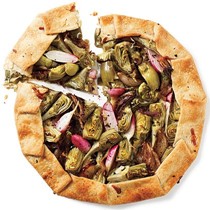 Artichoke galette