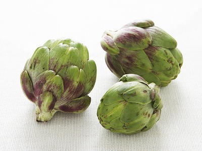Artichoke, hazelnut, and mushroom filo