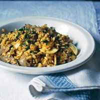 Artichoke risotto