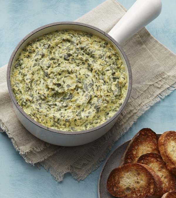Artichoke-spinach dip