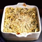 Artichoke spinach lasagna