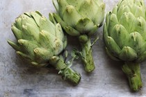 Artichokes, Roman style (Carciofi alla Romana)