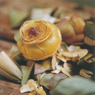 Artichokes the Jewish way (Carciofi alla giudia)