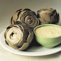 Artichokes with Béarnaise sauce