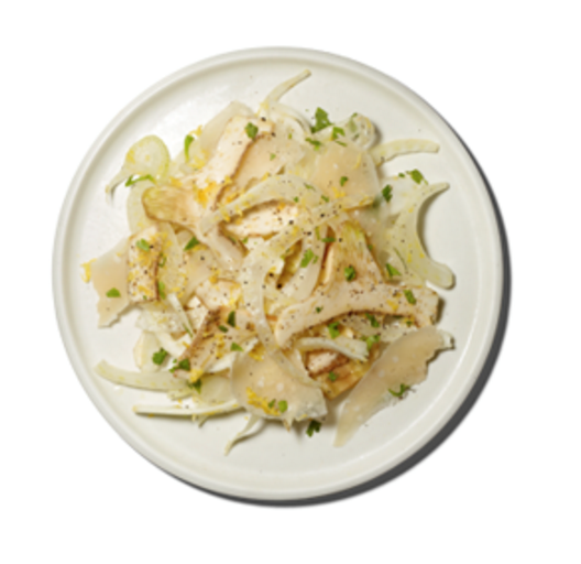 Artichokes with fennel and Parmesan