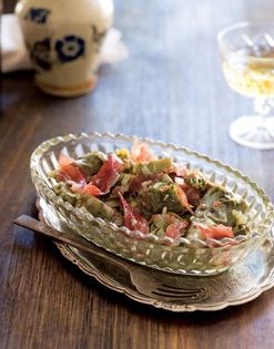 Artichokes with jamón (Alcachofas con jamón)