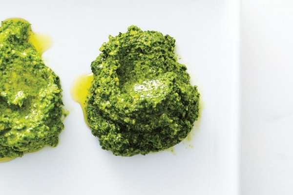 Arugula and pepita pesto