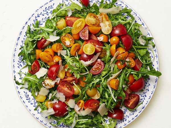 Arugula and tomato salad (Rucola e pomodorini)