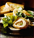 Arugula, fennel and orange salad