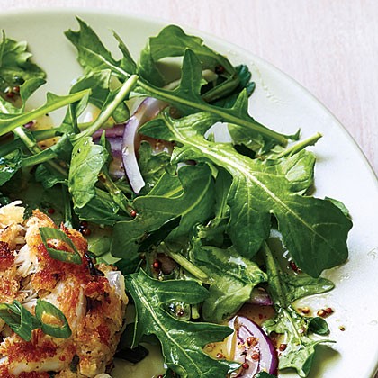 Arugula-parsley salad