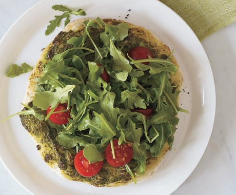 Arugula salad with lemon-Parmesan dressing