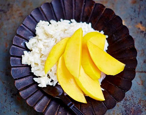 Ashley's sticky rice mango