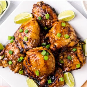 Asian barbecue chicken