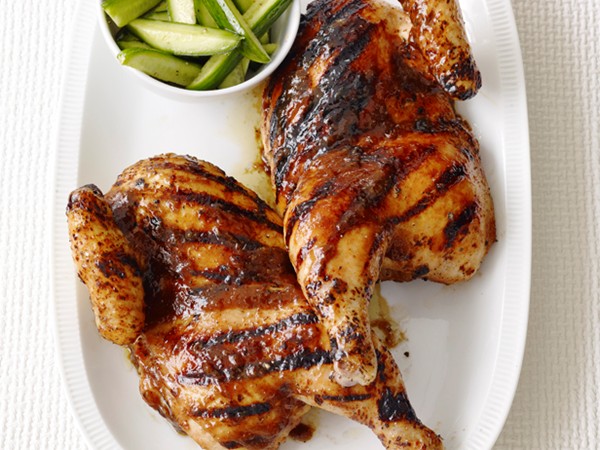 Asian barbecued chicken