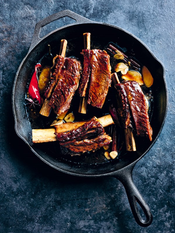 Asian beef short ribs