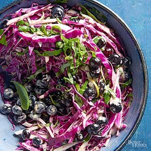 Asian blueberry coleslaw