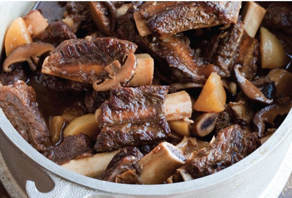 Asian braised short ribs