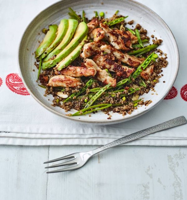 Asian chicken & ginger salad