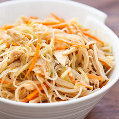 Asian chicken and cellophane noodle salad