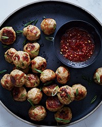 Asian chicken meatballs