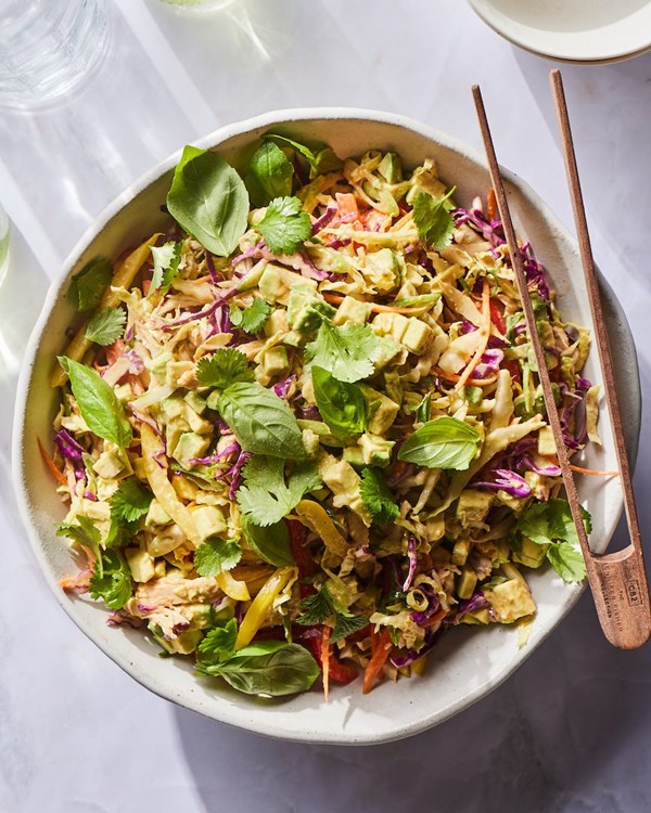 Asian chicken slaw
