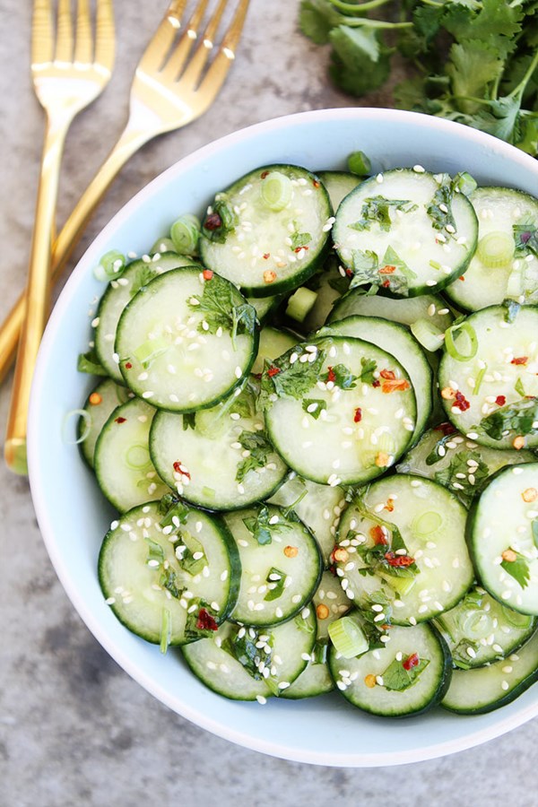 Asian cucumber salad