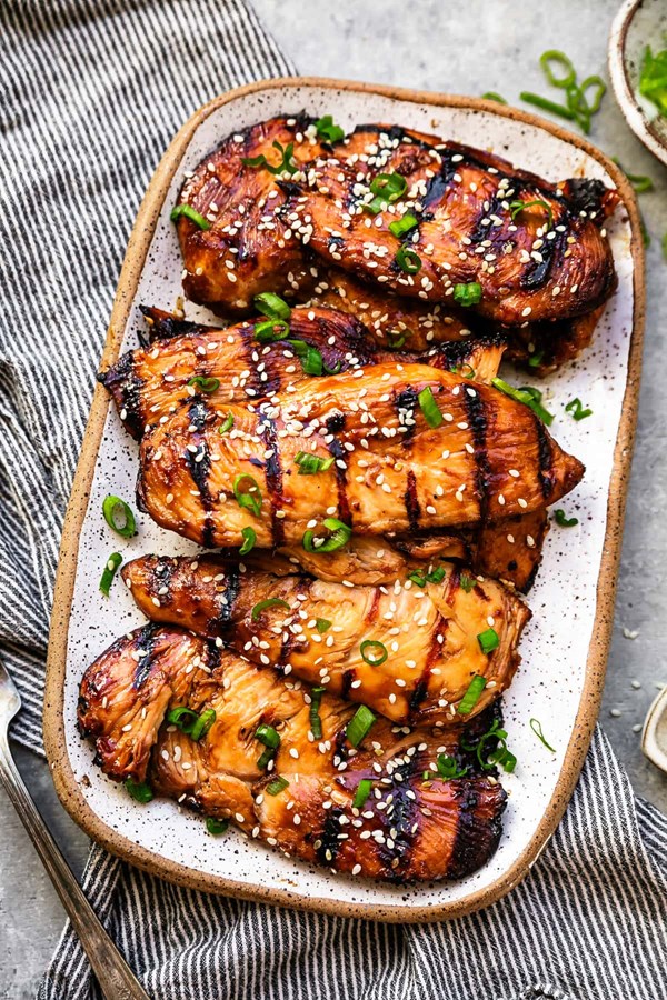 Asian grilled chicken