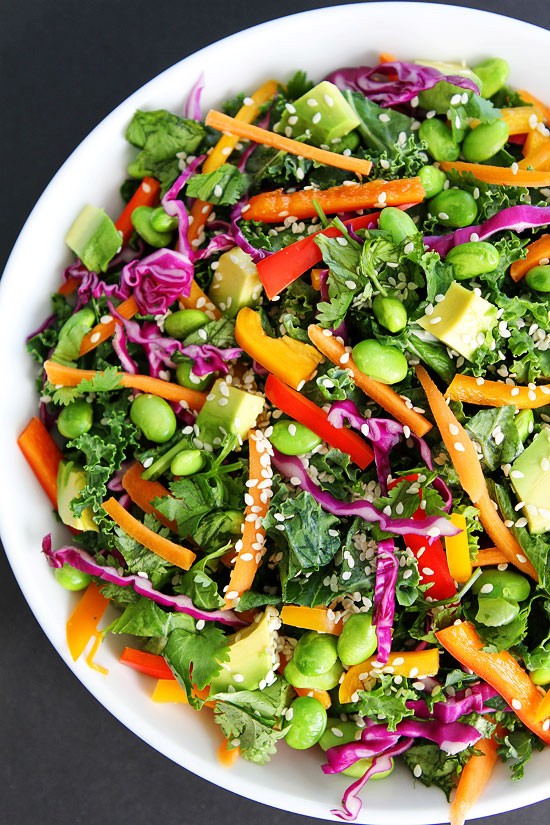 Asian kale salad