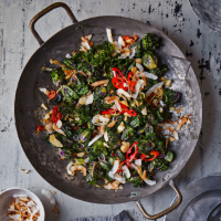 Asian Kalette stir-fry