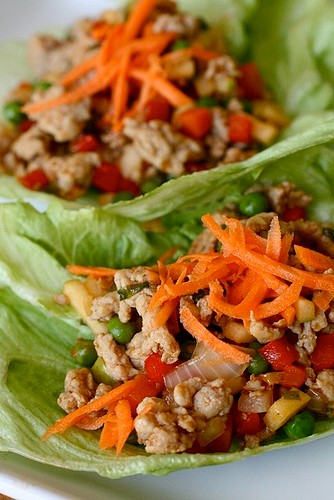 Asian lettuce wraps