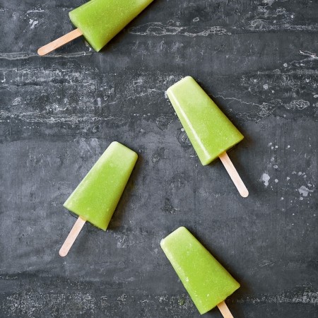 Asian melon ice pops