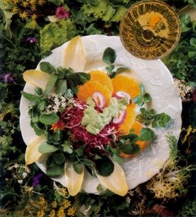 Asian orange vinaigrette